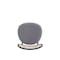 Manhattan Comfort Colbert Dining Chair in Black and Cane with Grey Upholstered Seating, Set of 2 DCCA02-GY - alternate 2